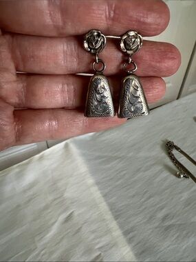Sterling Silver Bell earrings